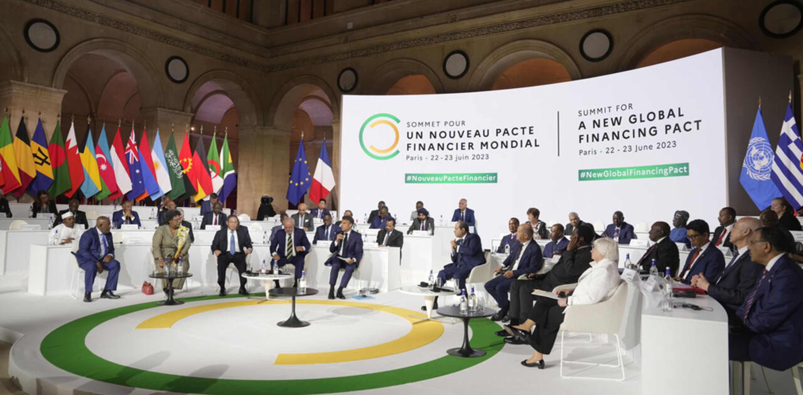 ما الذي انتهت إليه قمة الميثاق المالي العالمي الجديد؟