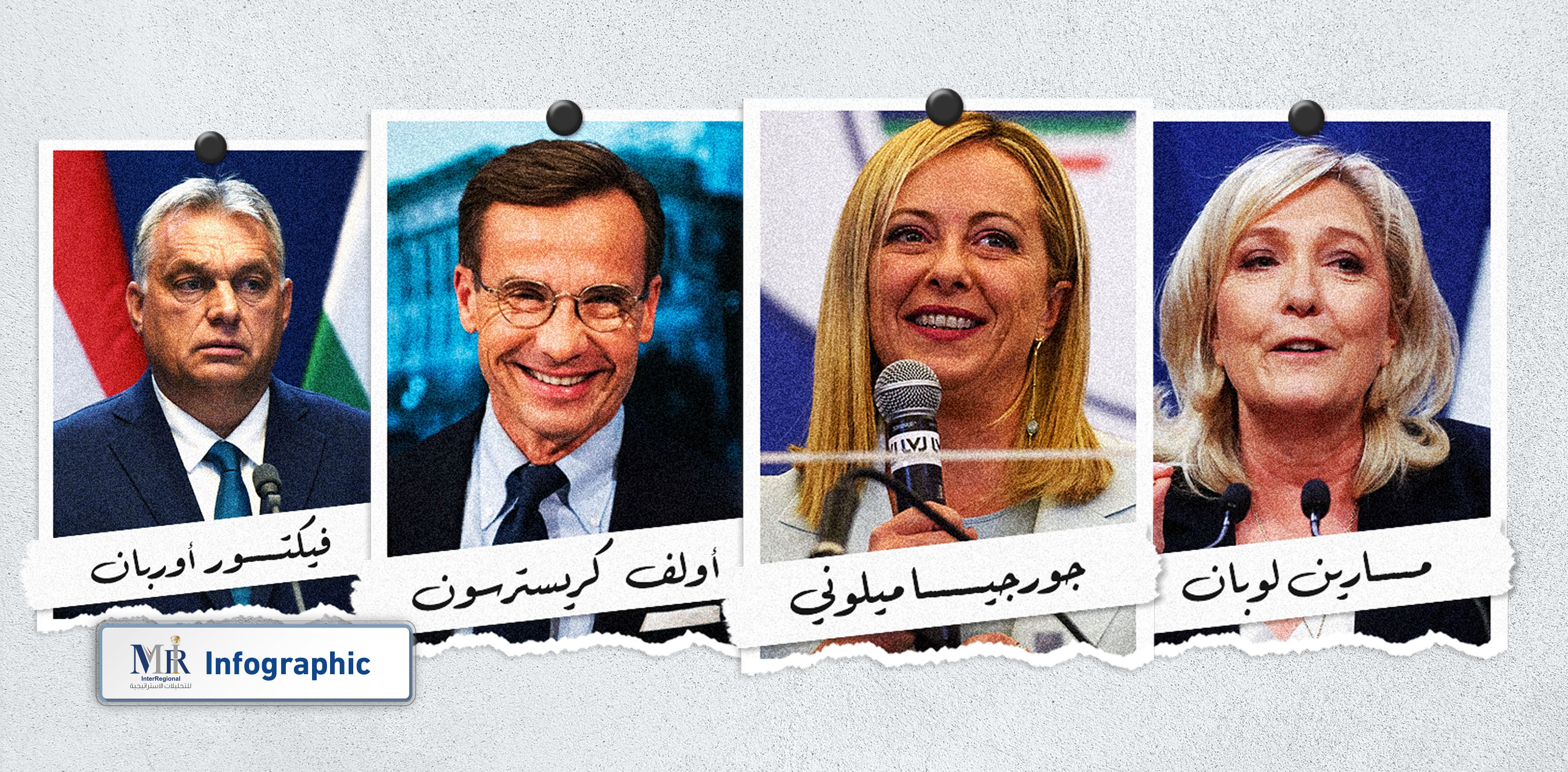 صعود اليمين المتطرف في أوروبا عقب الحرب الأوكرانية (إنفوجرافيك)