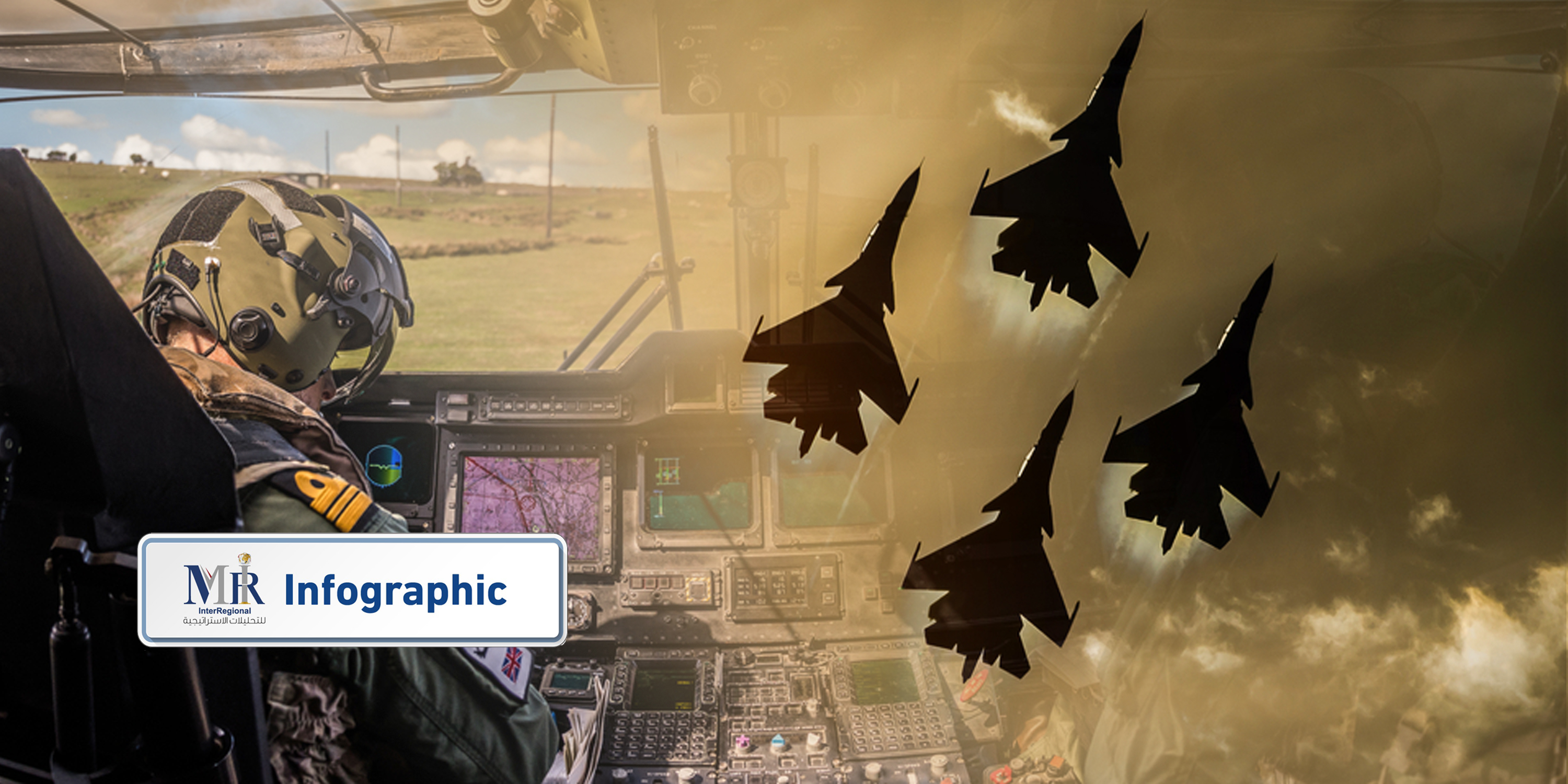 أسطول الطائرات الحربية النشطة في العالم خلال عام 2024 (إنفوجرافيك)